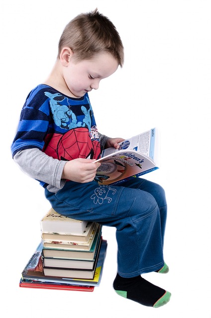 Child on Books