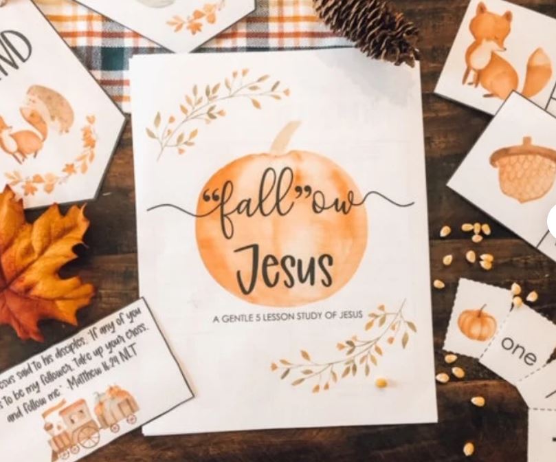 Fall Study of Jesus by Nikki Nelson @NikkisHappyNook